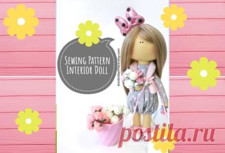Doll Sewing Pattern - Body with Hair and Cloth, Tilda Doll Tutorial, Rag Doll Pattern, Interior Doll Handmade, Nursery Doll DIY by Kristina Interior Doll Sewing Pattern for Dolls by master Kristina.  Pattern uncludes Doll Body, Hair and Cloth sewing tutorial.  Pattern is for 28 cm (11.02 inch) dolls by master Kristina.  Pattern is made in PDF format: 26 pages, 71 photos + 2 sewing pattern A4 size. Language: English  Welcome to check all