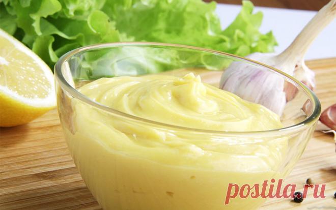 Вкусный и полезный соус-заправка вместо майонеза