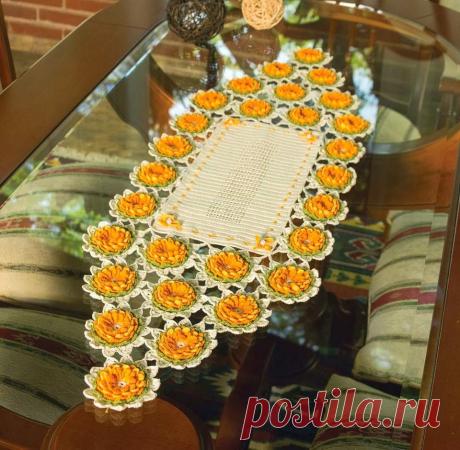 Как связать салфетку крючком. Легкие салфетки крючком схемы. | Laboratory household