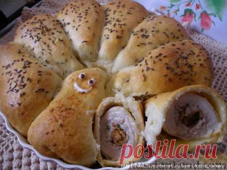 СОЧНЫЙ ПИРОГ С КУРИЦЕЙ НАСЕДКА / Здоровый аппетит