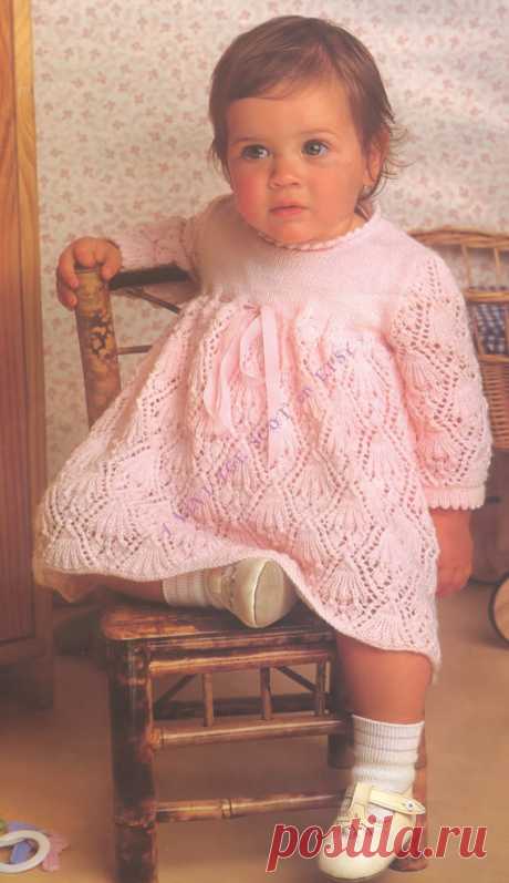 Baby / Toddler  Dress and Christening robe  in 3 ply for Ages 0 - 12 Months - PDF  of  a Vintage Knitting Baby Pattern Baby / Toddler Dress and Christening robe in 3 ply for Ages 0 - 12 Months - - PDF of a Vintage Knitting Baby Pattern    To answer some of the inquiries Ive had, Im including here information regarding sizing, yarns and needle conversions, hope this is useful:    SIZING:  I found this information in a very old baby pattern book; it’s a guideline re age/ches...