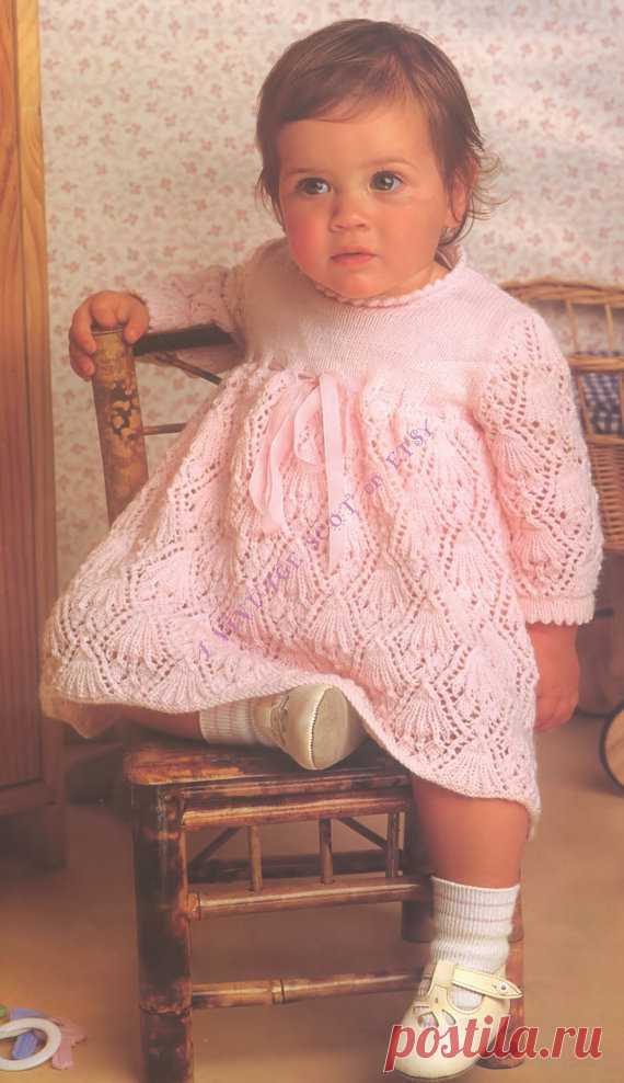 Baby / Toddler  Dress and Christening robe  in 3 ply for Ages 0 - 12 Months - PDF  of  a Vintage Knitting Baby Pattern Baby / Toddler Dress and Christening robe in 3 ply for Ages 0 - 12 Months - - PDF of a Vintage Knitting Baby Pattern    To answer some of the inquiries Ive had, Im including here information regarding sizing, yarns and needle conversions, hope this is useful:    SIZING:  I found this information in a very old baby pattern book; it’s a guideline re age/ches...