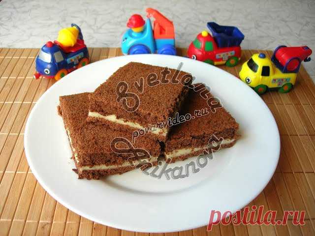 Любимое детское пирожное Kinder Milk своими руками