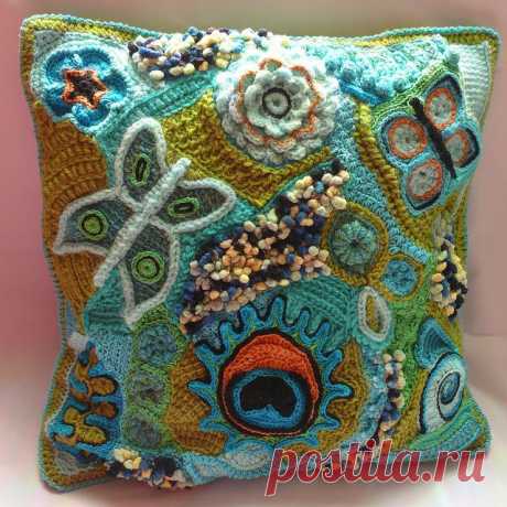 Анке в Freeform Pillowcover | крючком