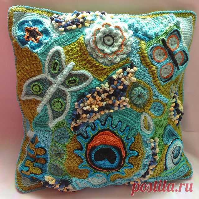 Анке в Freeform Pillowcover | крючком