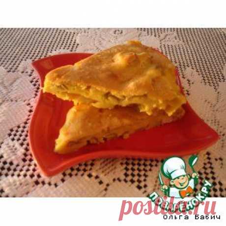&quot;Шарлотка&quot; с курицей и баклажаном - кулинарный рецепт