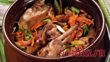 Как приготовить жаркое в духовке :: жаркое с овощами и мясом в духовке :: Кулинарные рецепты :: Кулинарные рецепты