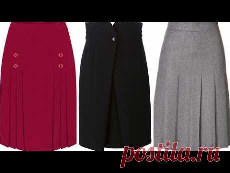 superb collection of formal office wear plated style middi skirts/pencil skirt &h-line skirts design