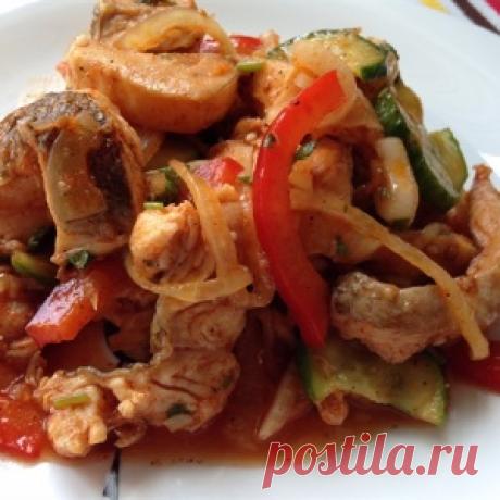 Яркое и вкусное "ХЕ" из белой рыбы