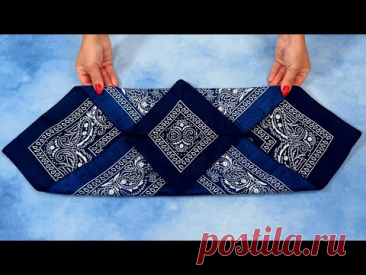 Convierte Un Pañuelo En Un Regalo Espectacular Por 10 Minutos