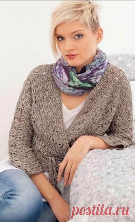 Жакет в технике перуанского вязания крючком.
Перуанское вязание крючком: 4 модели со схемами, описанием, видео мк