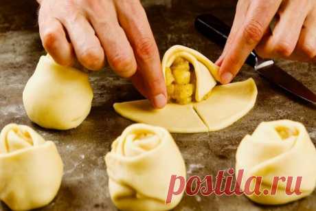 Расцветают прямо в духовке! Красивая форма и всегда безупречный вкус!