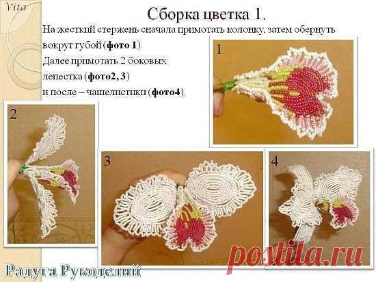 Деревья и цветы из Бисера