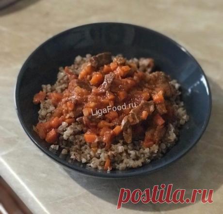 Рагу из говядины с гречкой