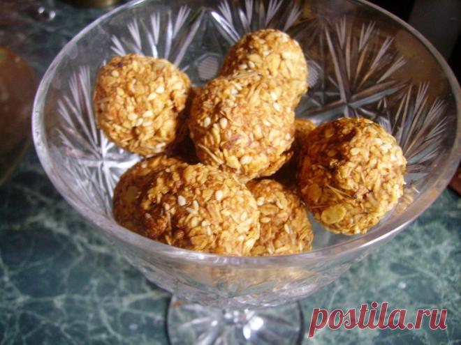 Бесподобные домашние конфеты из геркулеса