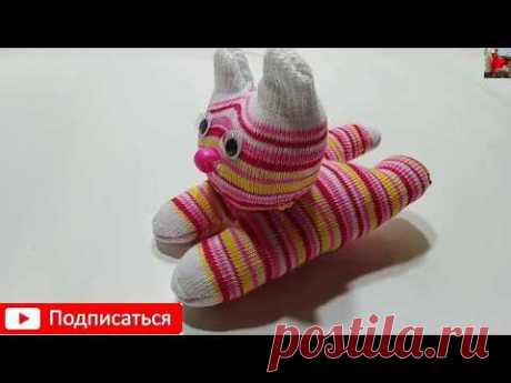 Самые простые поделки из носков б у своими рукам DIY ПОДЕЛКИ для детей своими руками