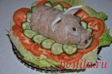 Холодец &quot;Поросенок&quot; — Кулинарная книга - рецепты с фото