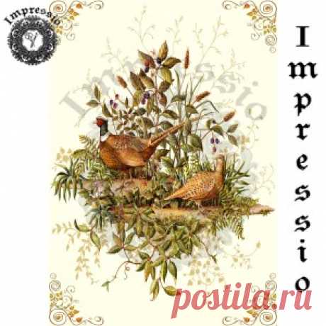 Декупажная карта