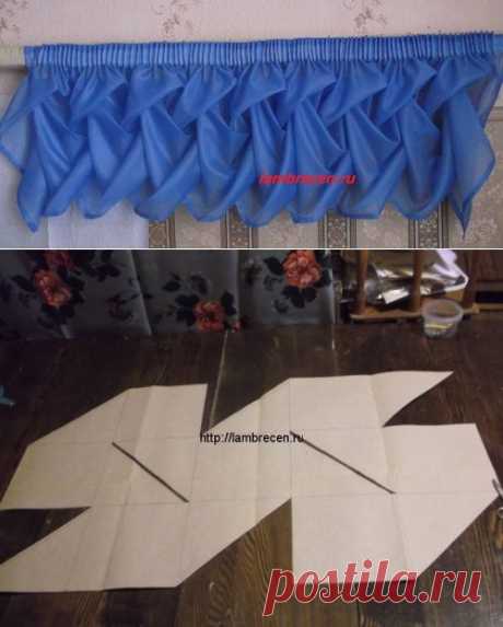 Шьем ламбрекен буфы плетенка. | ШТОРЫ, ЛАМБРЕКЕНЫ, ДОМАШНИЙ ТЕКСТИЛЬ  СВОИМИ РУКАМИ
