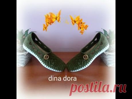 espadrile crosetate