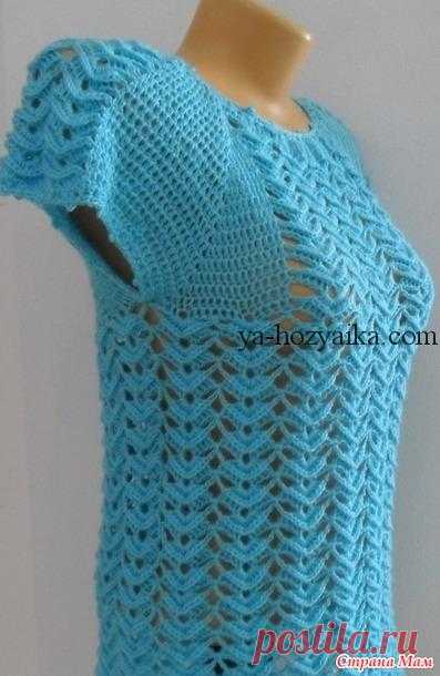 Ажурный узор крючком — DIYIdeas