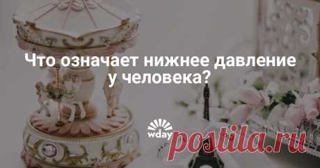 Что означает нижнее давление у человека; за что отвечает нижнее давление При измерении давления крови учитываются два параметра: верхнее, систолическое и нижнее, диастолическое давление. Последний показатель всегда значительно меньше и определяется при расслабленной сердечной мышце. Зная, что означает нижнее давление у человека, можно вовремя выяв