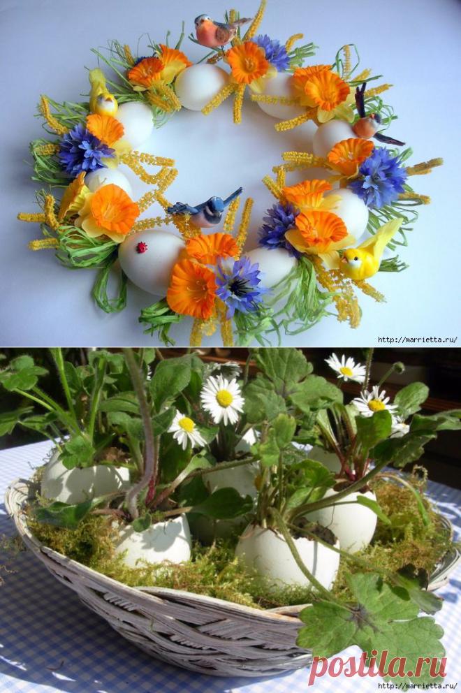 Пасхальные венки. Идеи для вдохновения