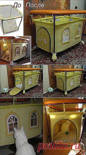 МК Домик-манеж - Ярмарка Мастеров - ручная работа, handmade