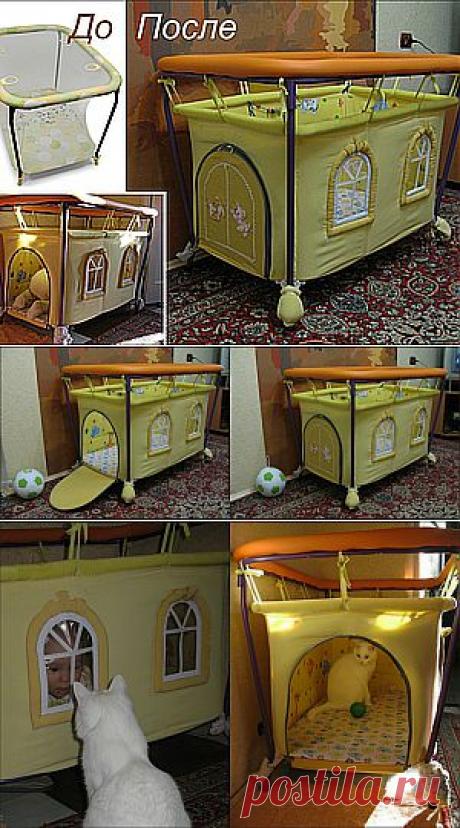 МК Домик-манеж - Ярмарка Мастеров - ручная работа, handmade