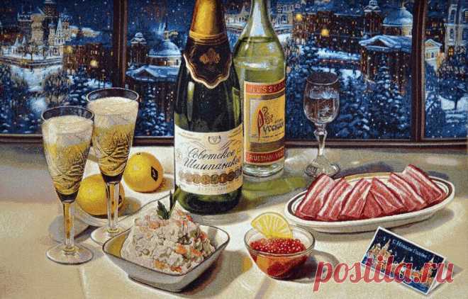 Новый год в СССР: 8 главных блюд Вспоминаем советскую новогоднюю кухню, от которой веет уютом и добротой и скорее хочется к родным.