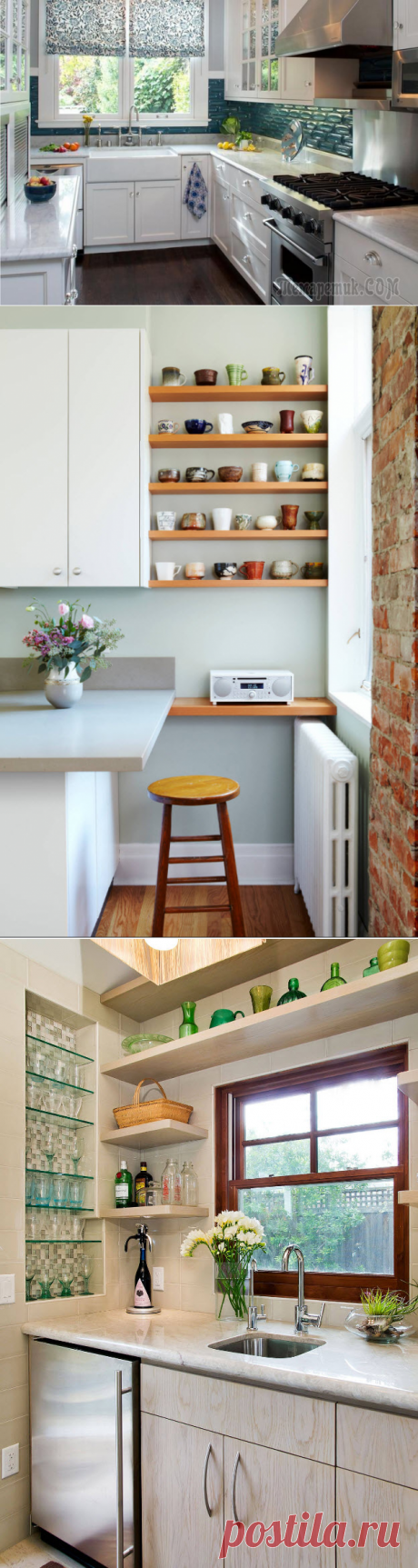 Кухня площадью 6 кв. м – практичный и стильный дизайн