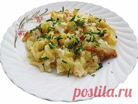 160. Картошка со сметаной и чесноком