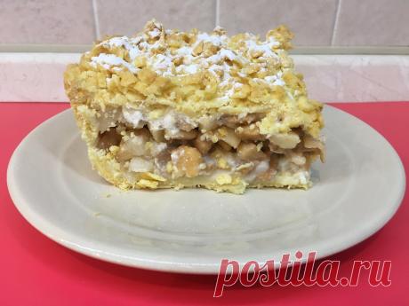 Яблочный пирог "Восхитительный". Испеките и восхититесь | Рекомендательная система Пульс Mail.ru