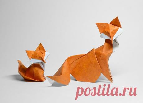 Необычные фигурки оригами — Рукоделие