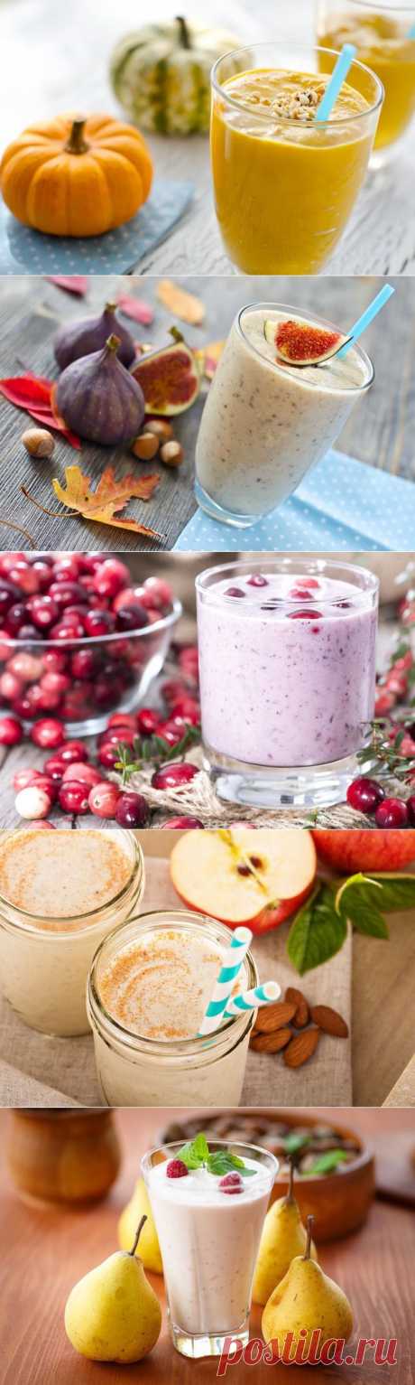 Семь вкусных рецептов осенних смузи - KitchenMag.ru