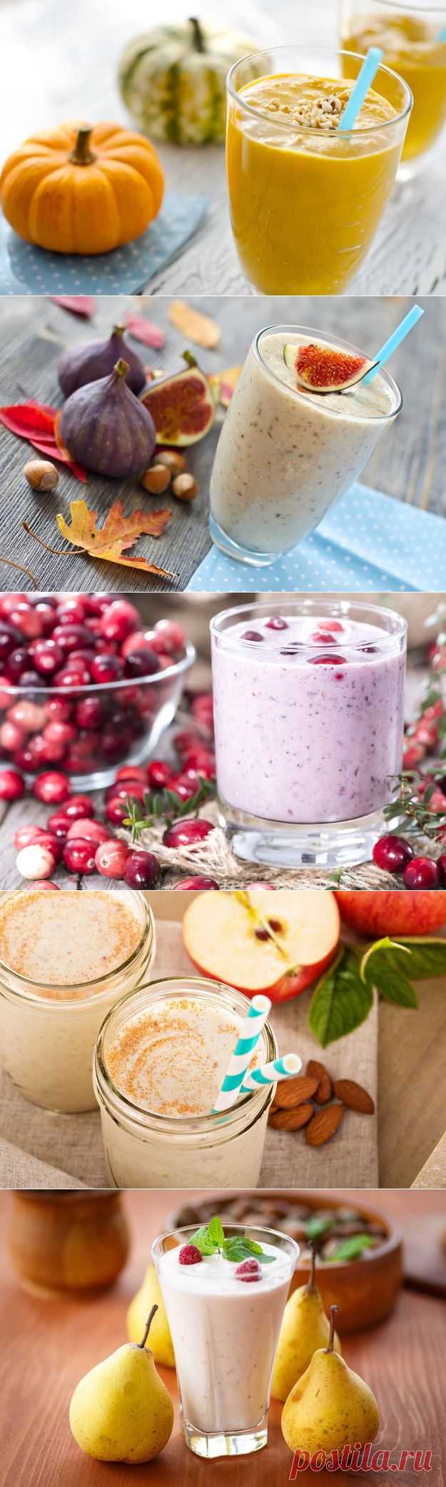 Семь вкусных рецептов осенних смузи - KitchenMag.ru