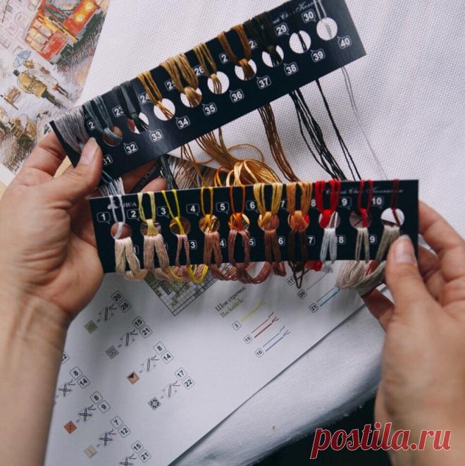 Процесс вышивания: что и за чем выполнять? | Мир Вышивки | Яндекс Дзен