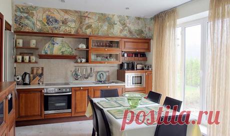 Отделка стен на кухне – современные, оригинальные способы . Милая Я