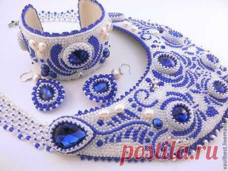 (16) Комплекты украшений ручной работы. Ярмарка Мастеров - ручная работа Русская сказка. Handmade. | Beads