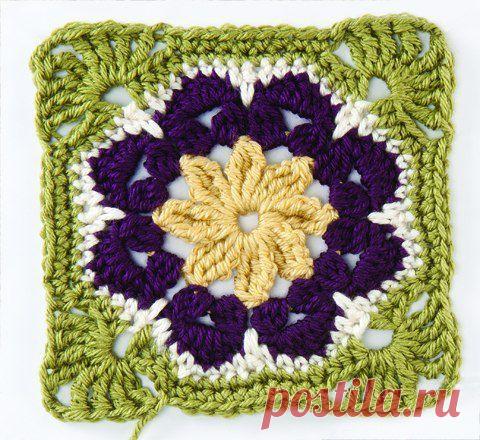 Вязание-крючок-РАЗНОЕ >Плед