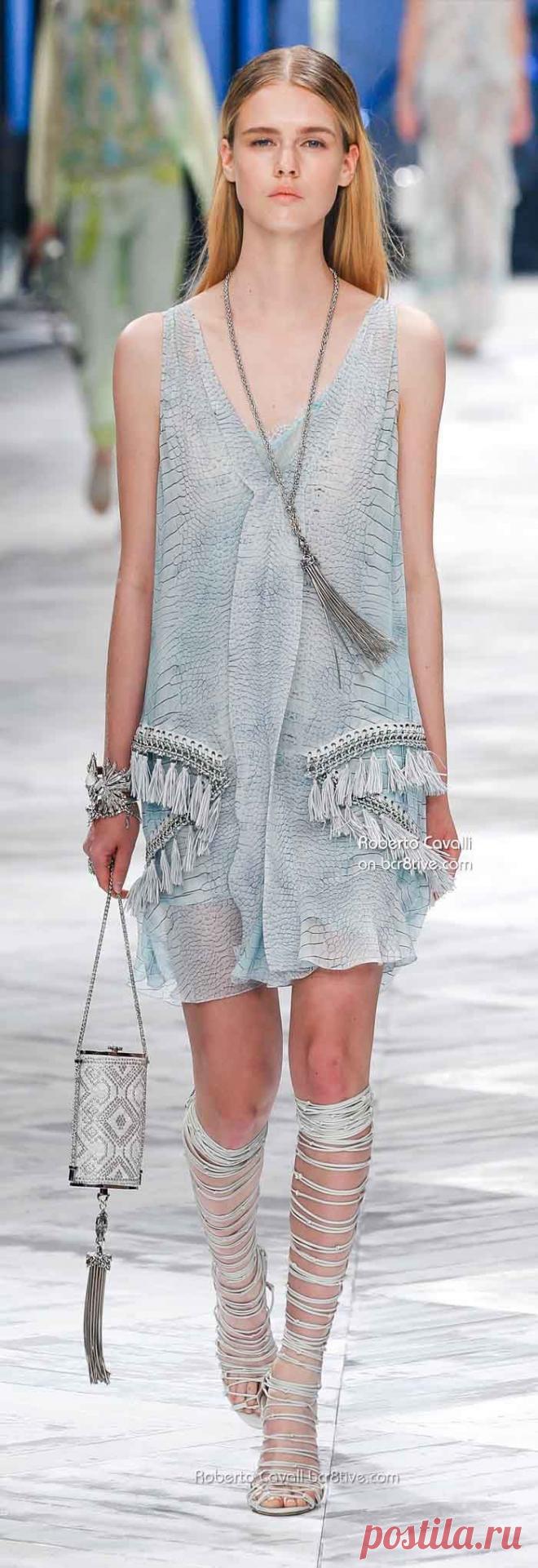 Roberto Cavalli Spring 2014 Milan