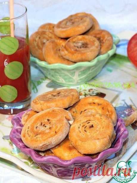 Закусочные пышки на томатном соке