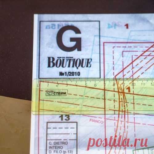 Как переснять эл.выкройку без распечатывания на принтере