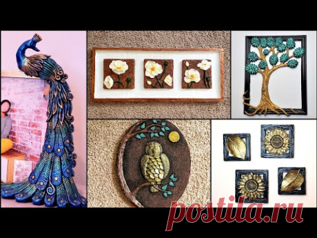 5 Home decor ideas/Up cycling/Best out of waste/art and craft - YouTube
