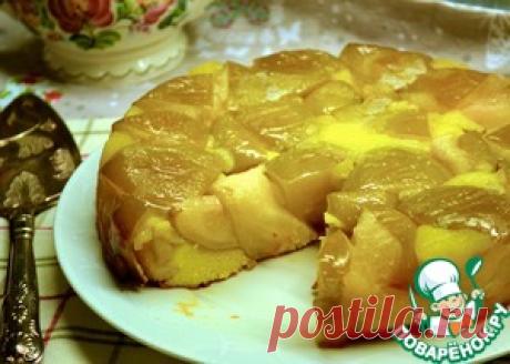 Яблочный пирог "Янтарный" - кулинарный рецепт