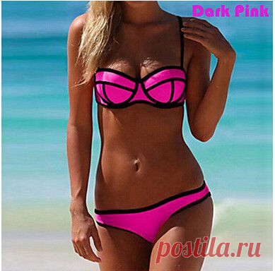 к 2015 году женская мода Сексуальное бикини с краями Бюстгальтер треугольник Бикини горячих женщин купальники Бикини дамы Купальники купальники бикини Set в Бикини установленные Наряды и Аксессуары Женские в AliExpress.com | Alibaba Group