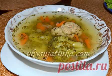 Суп из цветной капусты и брокколи - рецепт с фото