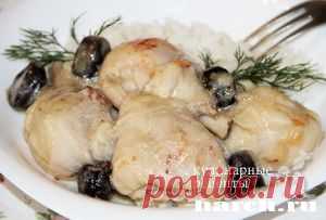 Курица с черносливом в сметане по-русски | Харч.ру - рецепты для любителей вкусно поесть