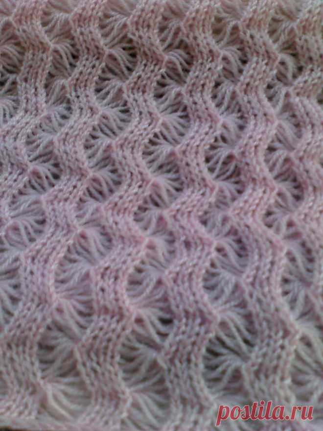 Узор для шарфа или палантина (машина)