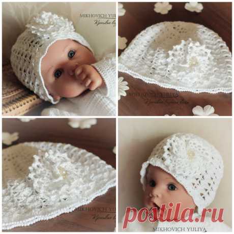Knit &amp; Crochet КРАСИВЫЕ ВЯЗАНЫЕ ВЕЩИ: Шапочка крючком мастер-класс